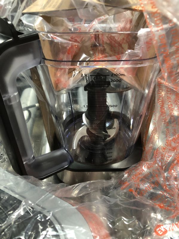 Photo 5 of Ninja Foodi SS201 Power Blender & Processor. 3-in-1 Crushing Blender, Dough Mixer, and Food Processor 1400WP smartTORQUE 6 Auto-iQ Presets
