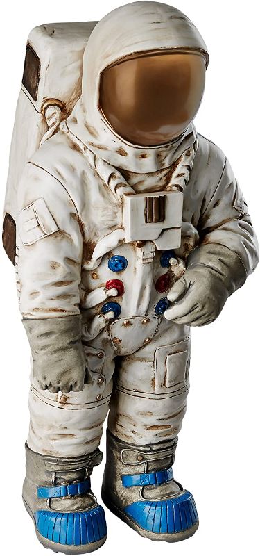 Photo 1 of Design Toscano KY47117 Moon Man Astronaut Statue, Full Color
