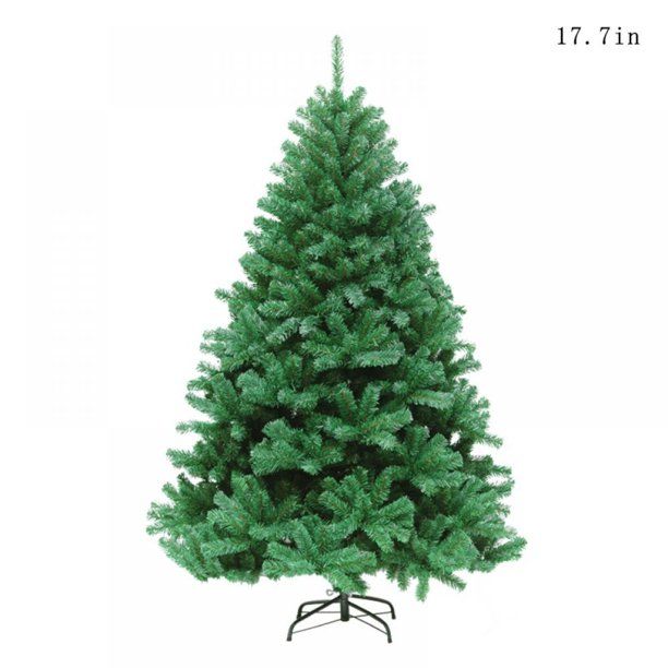 Photo 1 of Artificial Christmas Tree Indoor Christmas Decoration PVC Material 17.7 "(45cm / 40t)
