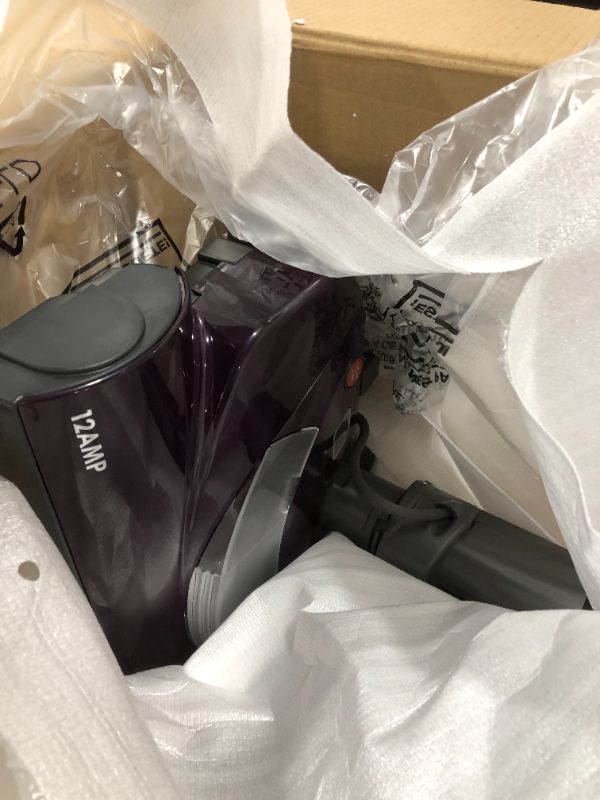 Photo 2 of Kenmore Friendly Lightweight Bagless Compact Canister Vacuum with Pet Powermate, HEPA, Extended Telescoping Wand, Retractable Cord and 2 Cleaning Tools, Eggplant
