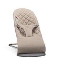 Photo 1 of BabyBjörn Bouncer Bliss, Sand Gray, Cotton (006017US)
