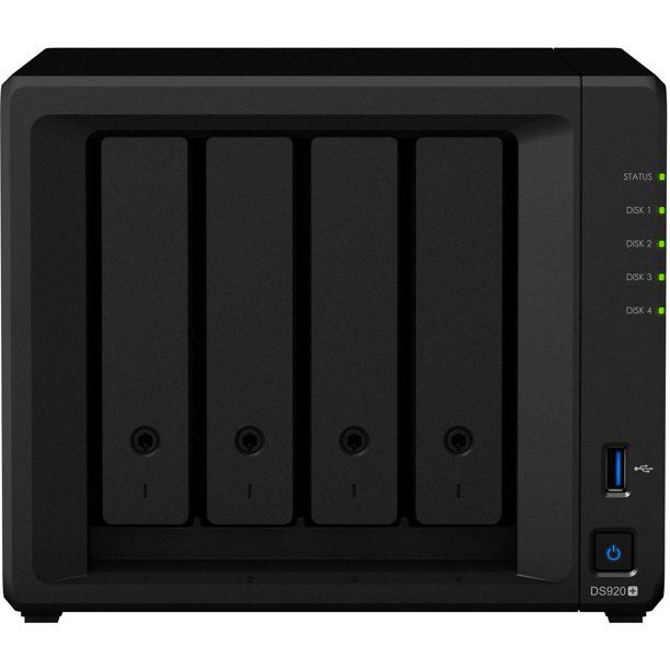 Photo 1 of Synology DiskStation DS920+ 4-Bay NAS Enclosure, Black
