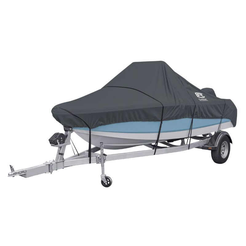 Photo 1 of Classic Accessories StormPro 248 in. L X 132 in. W (Model C) Center Console Boat Cover
