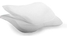 Photo 1 of Copper Fit Angel Ultimate Memory Foam Pillow for Side and Back Sleepers, White, King Size (Pack of 1)
