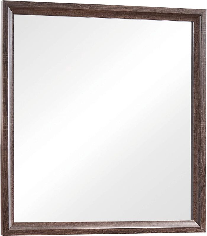 Photo 1 of Coaster Home Furnishings Mirror, Medium Warm Brown. (“(MIRROR ONLY)”
