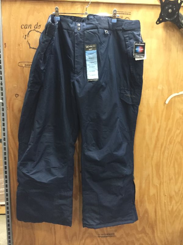 Photo 2 of Arctix Men's Snow Sports Cargo Pants Blue Night 4X-Large/30" Inseam 
