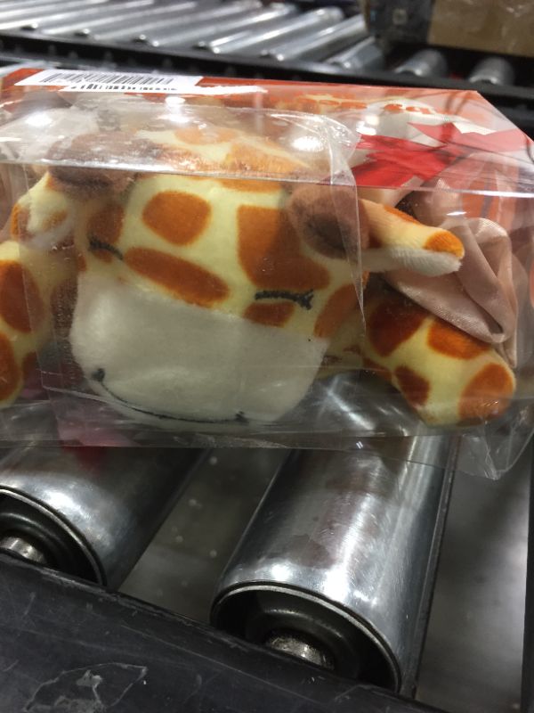 Photo 1 of Pro Goleem Giraffe Loveys for Babies Soft Security Blanket Baby Snuggle Toy Stuffed Animal Blanket Unisex Baby Lovie Valentine's Day Baby Gift for Infant and Toddler 16 Inch
