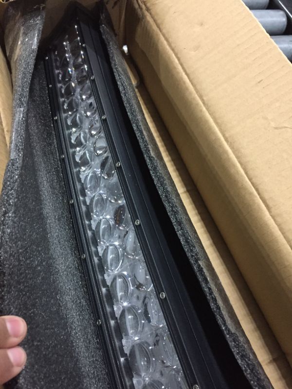 Photo 1 of AUTOSAVER88 LED Light Bar 52 Inch Curved Work Light 4D 500W with 10ft Wiring Harness, 50000LM Offroad Driving Fog Lamp Marine Boating Light IP68 WATERPROOF Spot & Flood Combo Beam Light Bar
