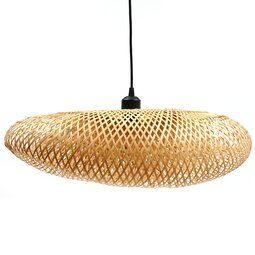 Photo 1 of Bamboo Weave Handmade Pendant Lighting Modern Chandelier Ceiling Lamp
