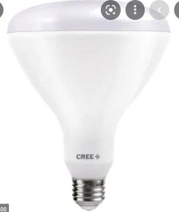 Photo 1 of  4PIECE 120W Equivalent Soft White (2700K) BR40 Dimmable Exceptional Light Quality LED Light Bulb
