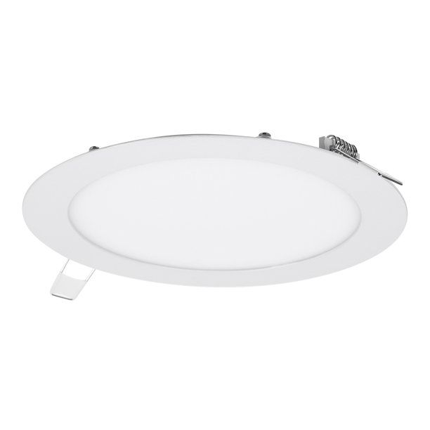 Photo 1 of Aibecy Ultra Thin 6W Recessed Ceiling Panel Lamp Down Light Circular Round Shape AC85-265V 30 LED for Bedroom Living Room Dining Hall Cafe Shop Home Decoration
