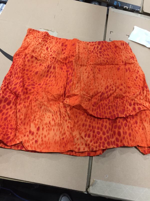 Photo 1 of ORANGE SKIRT SIZE L 