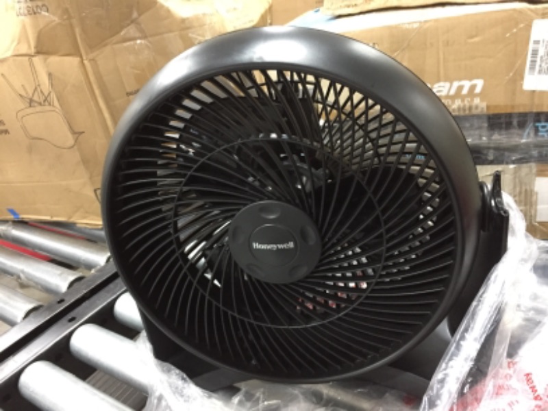 Photo 2 of Honeywell HT-908 TurboForce Room Air Circulator Fan, Medium, Black –Quiet Personal Fanfor Home or Office, 3 Speeds and 90 Degree Pivoting Head
