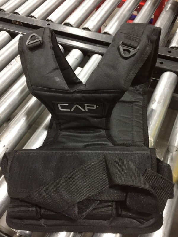 Photo 2 of CAP Barbell 30 Lb Adjustable Weighted Vest, Regular and Short Options
