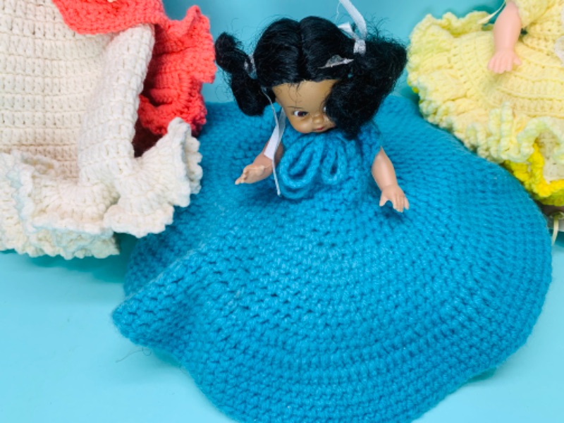 Photo 2 of 802509…3 vintage knit dolls