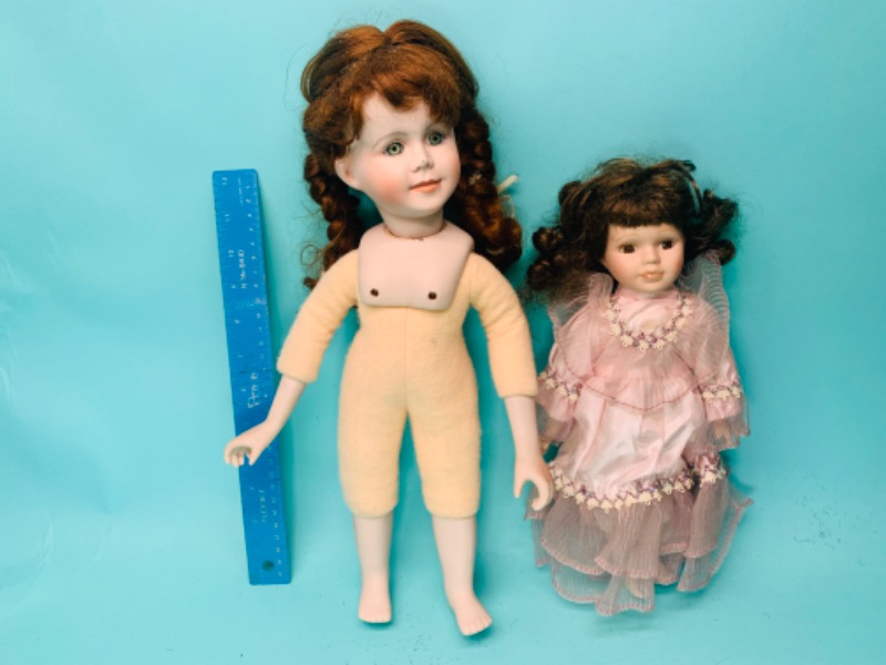 Photo 1 of 802519…vintage numbered royal Kathy collection and Cindy McClure porcelain dolls