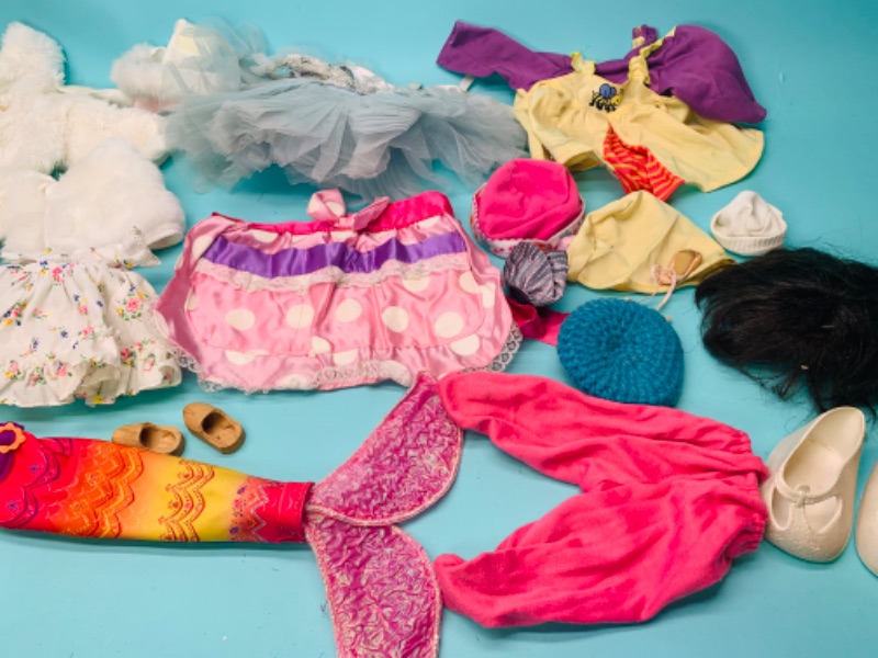 Photo 2 of 802521…vintage baby doll clothing- some need cleaning 