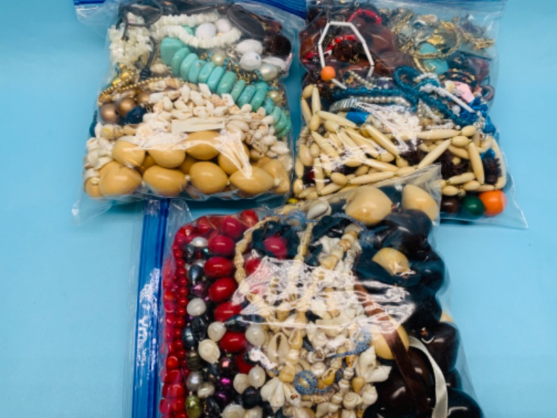 Photo 2 of 802528…over 5.5 pounds of costume jewelry in bags 