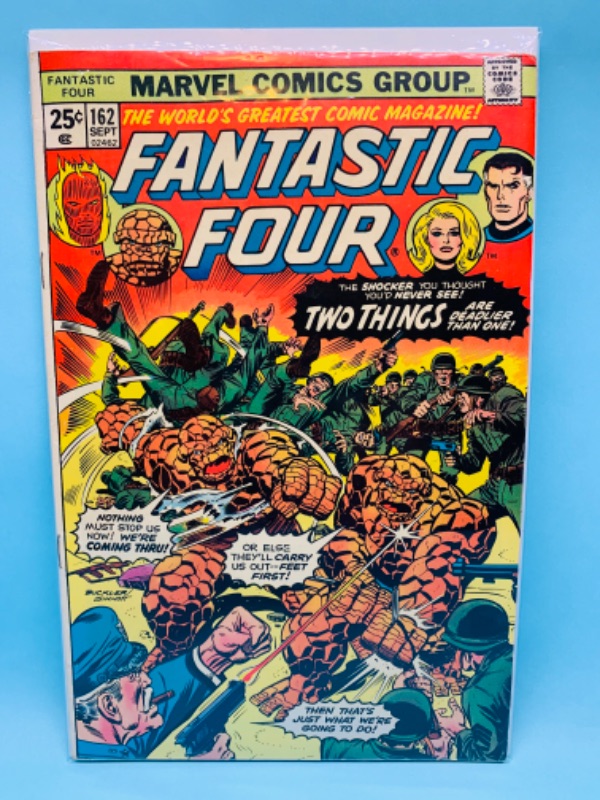 Photo 1 of 802532… Vintage $.25 fantastic four comic 162 in plastic sleeve