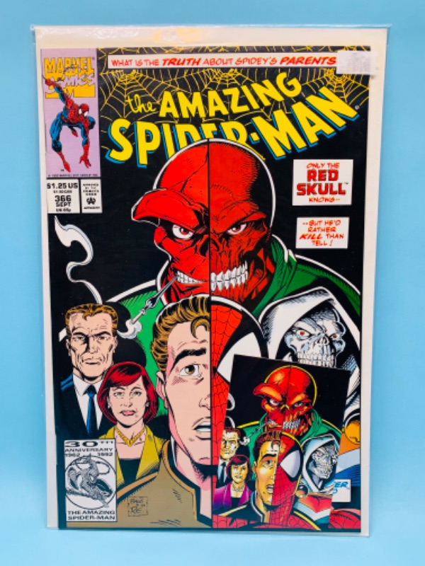 Photo 1 of 802556… The amazing Spider-Man comic 366 in plastic sleeve