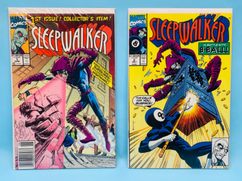 Photo 1 of 802557…vintage sleepwalker #1and #2 in plastic sleeves 