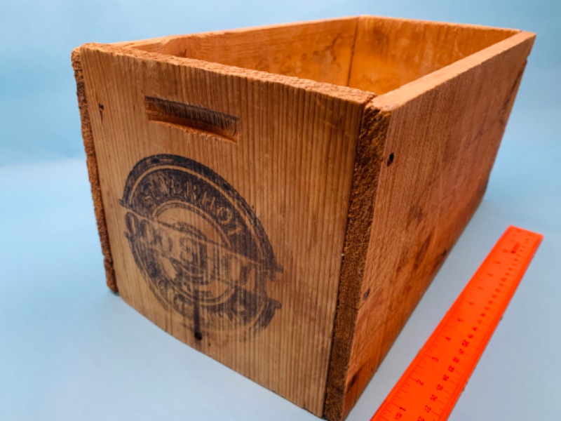 Photo 1 of 802563…vintage wood ammo box - no lid