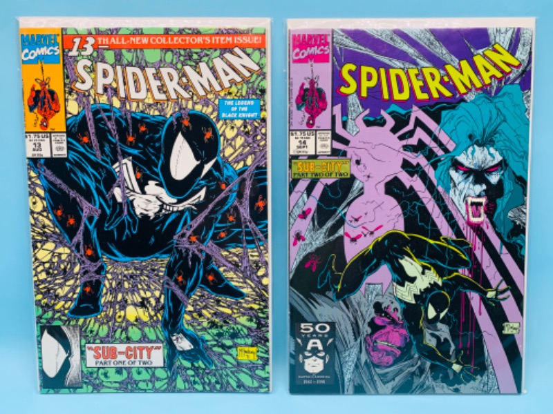 Photo 1 of 802569…Spider-Man sub-city part 1 and 2 comics in plastic sleeves 