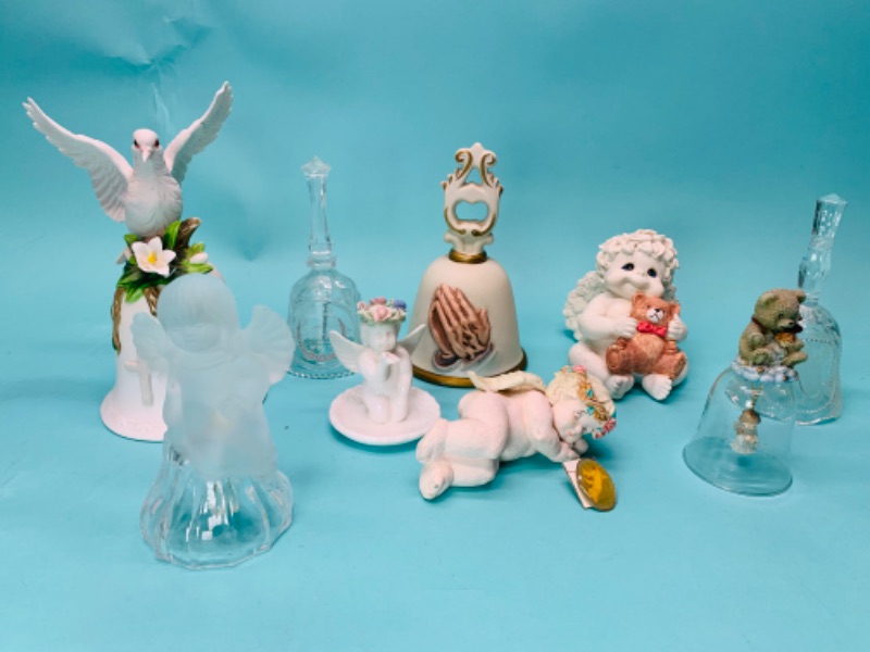 Photo 1 of 802625…religious collectibles and bells- limited edition Jonathon Byron royal Carlton, homco, and more