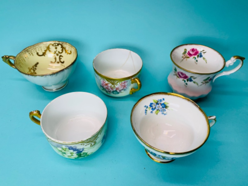 Photo 2 of 802632…5 vintage chinaware cups- Bavaria,  Royal Kendall, bone china