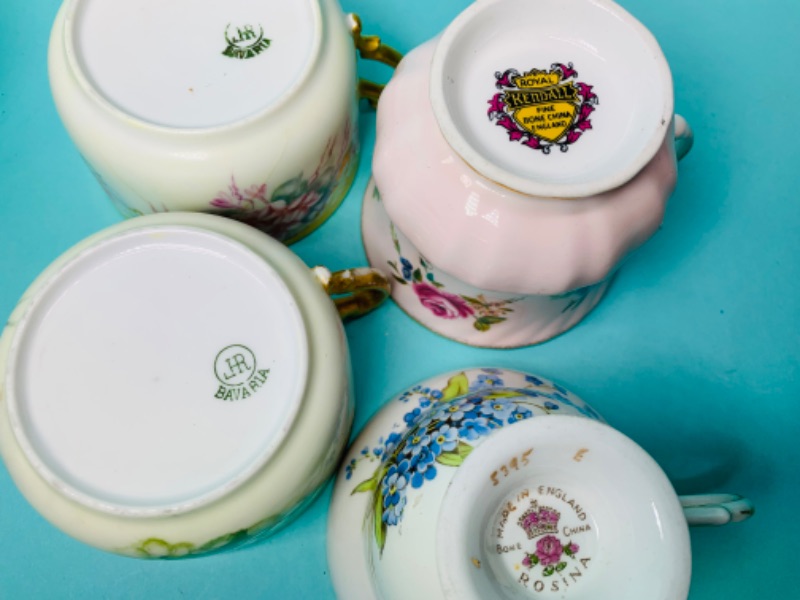 Photo 3 of 802632…5 vintage chinaware cups- Bavaria,  Royal Kendall, bone china