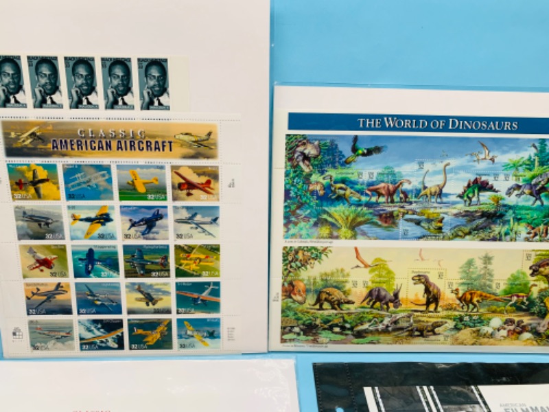 Photo 4 of 802652…collectible stamp sheets over $30.00 worth of stamps 