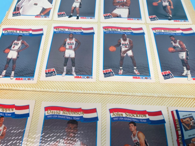 Photo 3 of 802659…1992 USA Basketball Team cards 