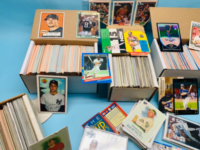 Photo 3 of 802700…misc sports cards in boxes 