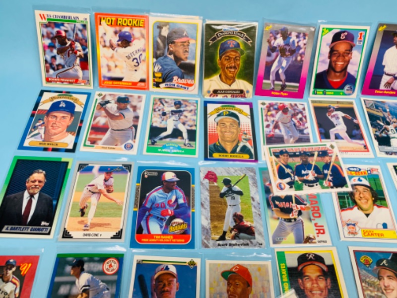 Photo 6 of 802702…70 misc baseball cards in plastic sleeves 