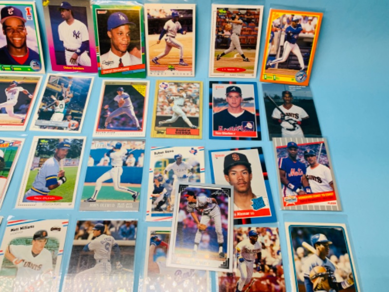 Photo 3 of 802702…70 misc baseball cards in plastic sleeves 