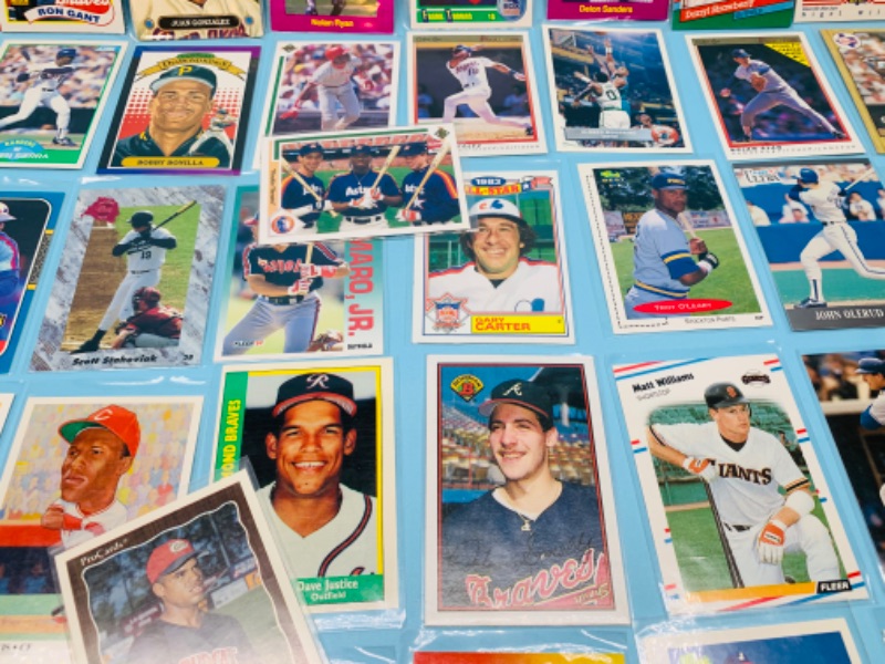 Photo 7 of 802702…70 misc baseball cards in plastic sleeves 