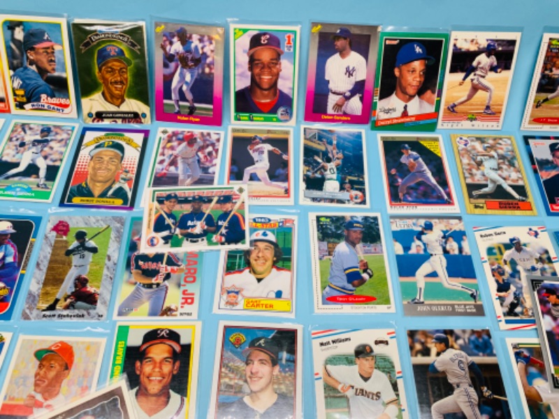 Photo 8 of 802702…70 misc baseball cards in plastic sleeves 