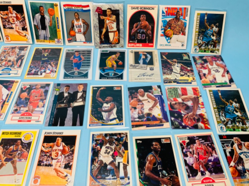 Photo 4 of 802705…60 misc basketball cards in plastic sleeves 