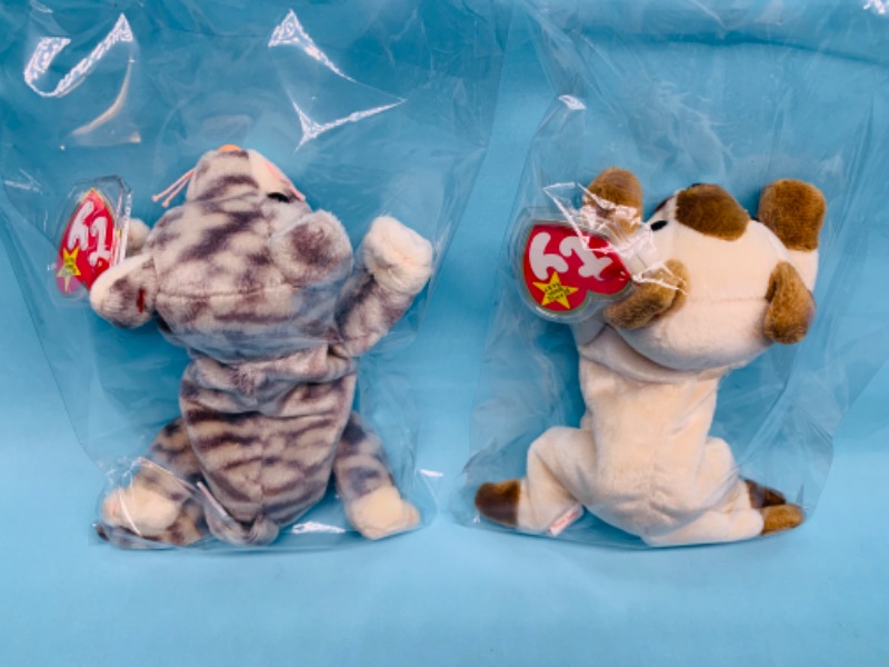 Photo 2 of 802727… 2 TY beanie babies in plastic bags 