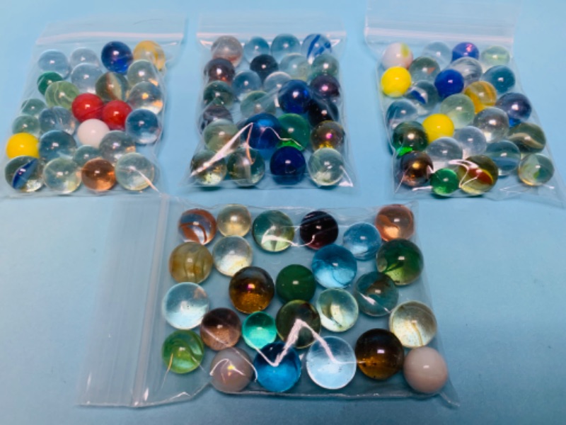 Photo 1 of 802730…100 glass marbles 