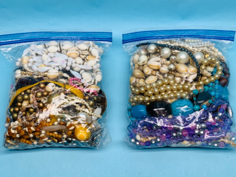 Photo 1 of 802731…over 3.5 pounds of costume jewelry in bags 