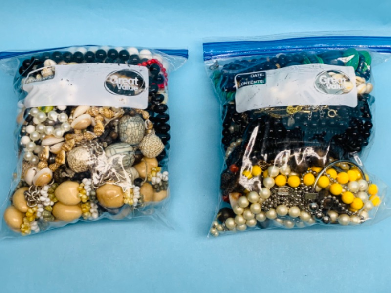 Photo 2 of 802732…over 4 pounds of costume jewelry in bags 