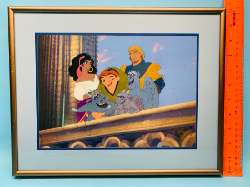 Photo 1 of 802804…framed Disney exclusive commemorative lithograph 11 x 14”