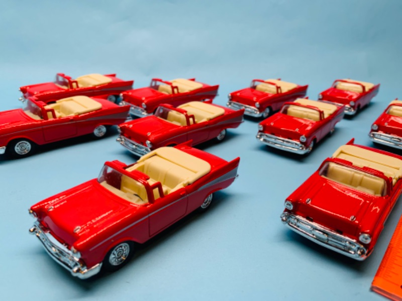 Photo 2 of 802835…10 metal and plastic convertible Chevy cars 