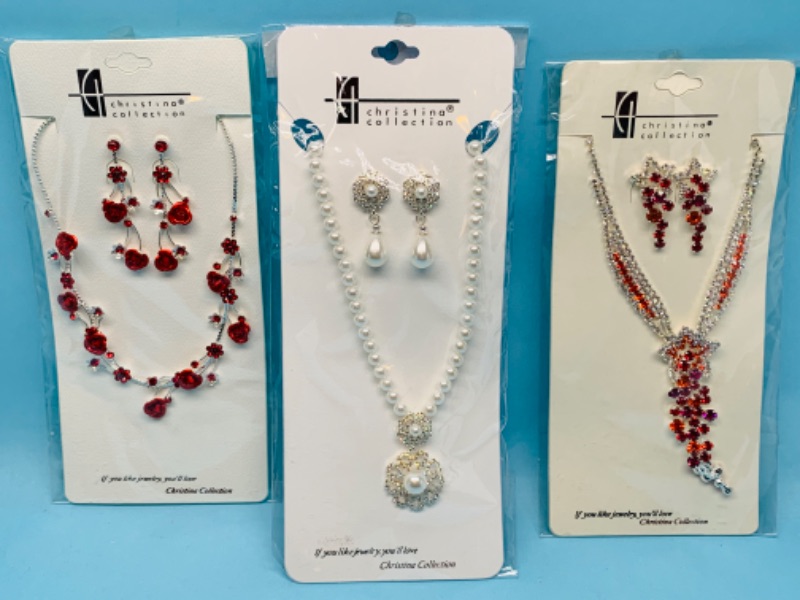 Photo 1 of 802839…3 fashion jewelry sets in packages 