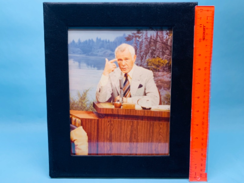 Photo 1 of 802856…12 x 11 framed Johnny Carson picture 
