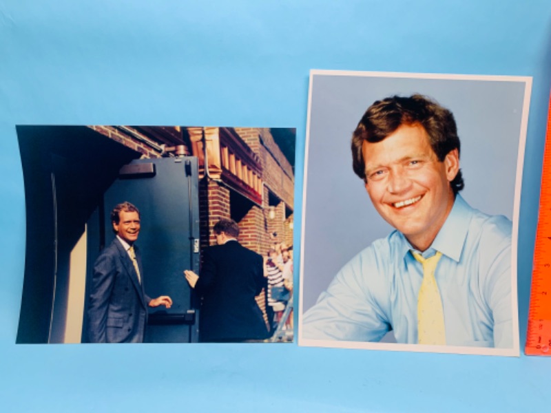 Photo 1 of 802857…2 David letterman photos 