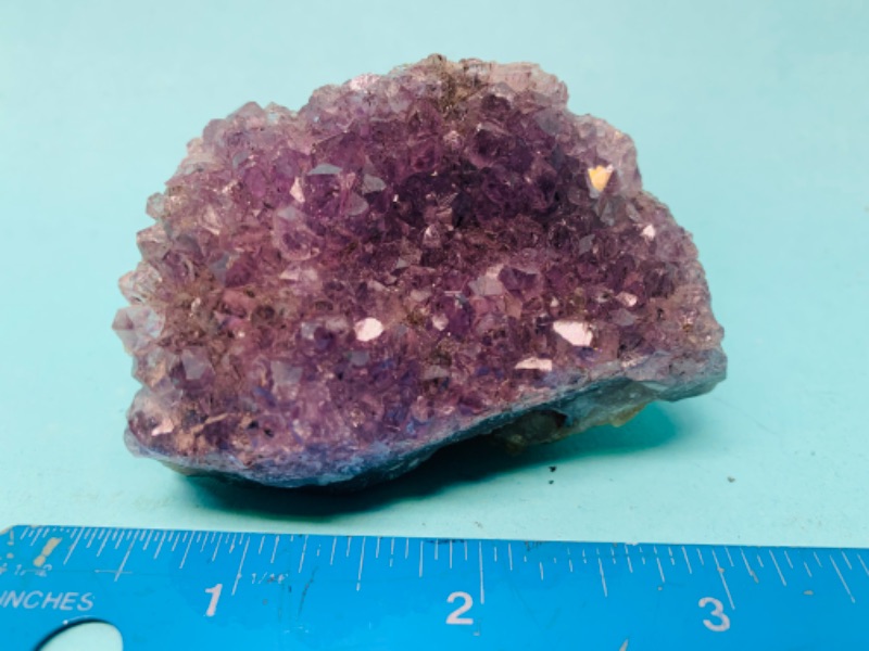 Photo 4 of 802877…natural Amethyst rock geod 