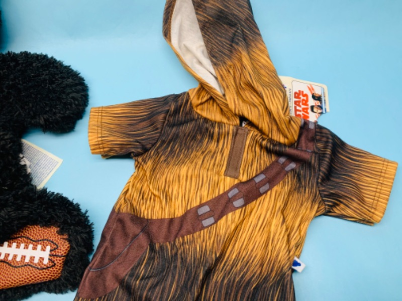 Photo 3 of 802885…unstuffed build a bear and Star Wars Chewbacca outfit for bear 