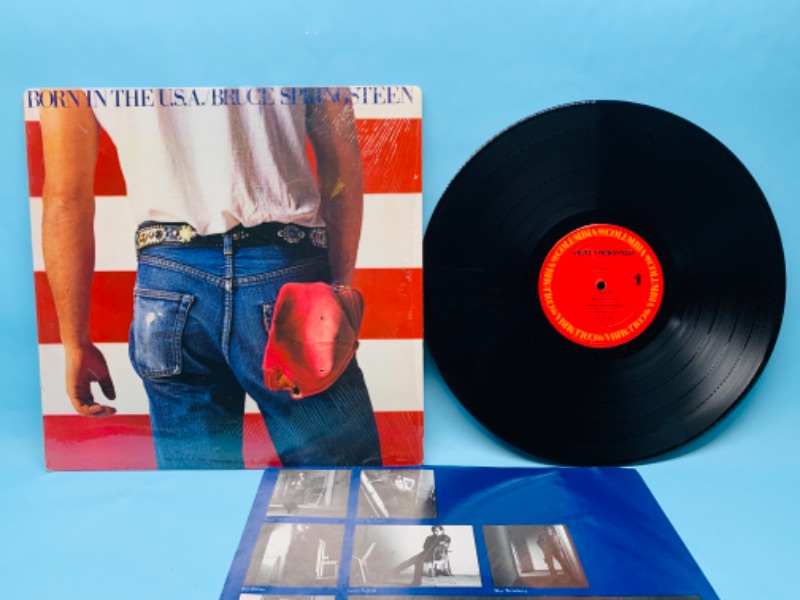 Photo 1 of 802920…great condition vinyl Bruce Springsteen record in plastic cover and record in great condition for age 